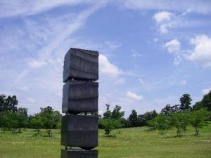 彫刻空が揺れる時・水音