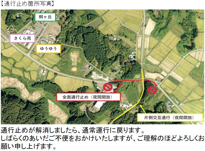 通行止め区間