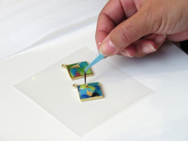 金箔をプラスして