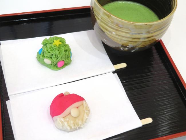 ツリーとサンタ