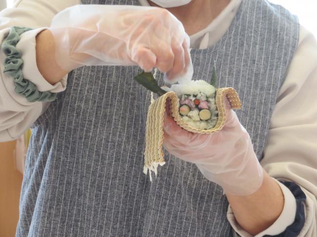 巻きすを使って