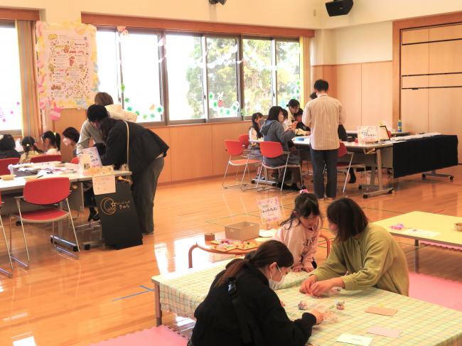 お楽しみワークショップも