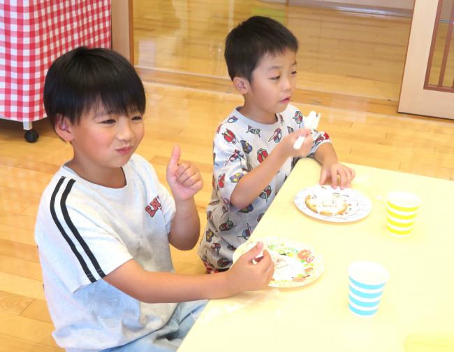 子どもも 大人も ご満悦の表情
