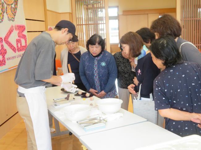 地域おこし協力隊の和菓子職人進藤さん